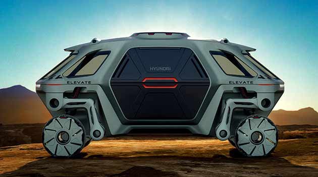 Hyundai "Walking Car Concept", el futuro en los servicios de rescate