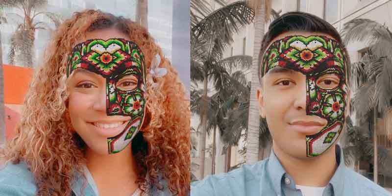 Snapchat crea Arte Huichol en realidad aumentada