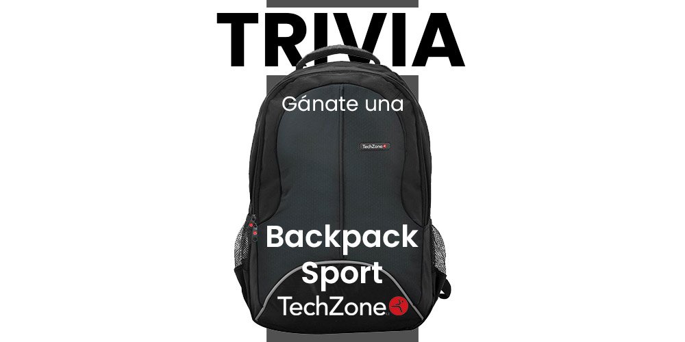 ¡Gana una backpack con TechZone!