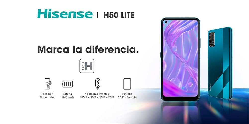 Crece la familia de la serie H con el nuevo smartphone H50 Lite