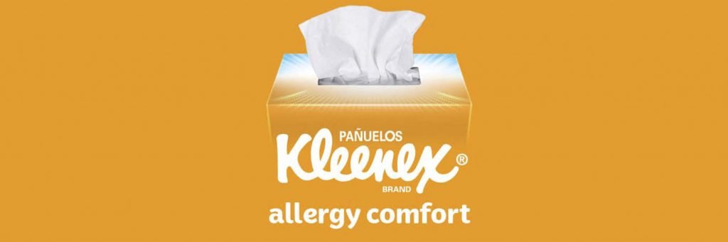 Kleenex Allergy Comfort aligera síntomas de alergias