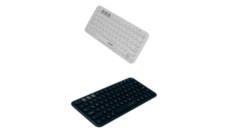 ¡Los teclados Acteck multidispositivo son inalámbricos y compatibles con Bluetooth, Android y iOS. Además su batería tiene una duración de hasta 300 horas.