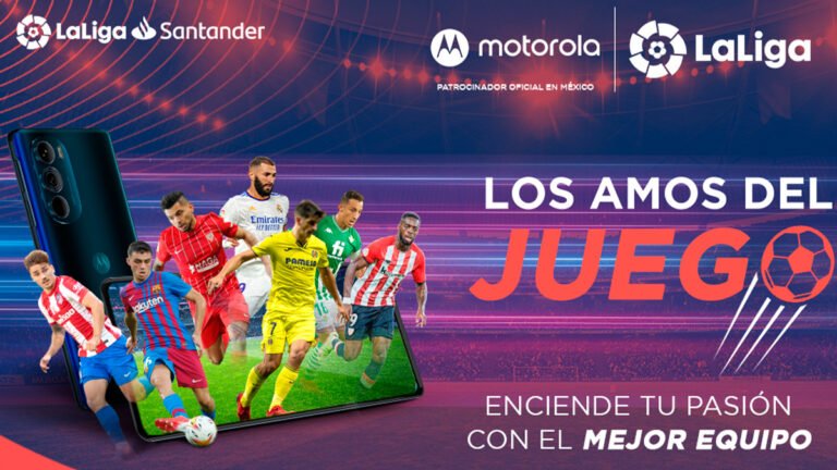 Motorola domina el juego junto a LaLiga