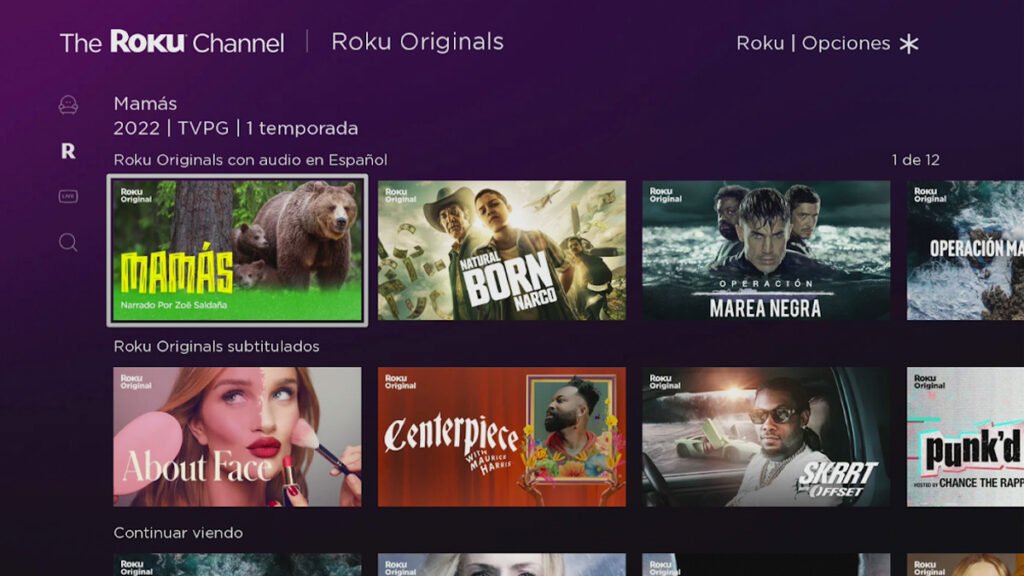 Roku presenta The Roku Channel en México