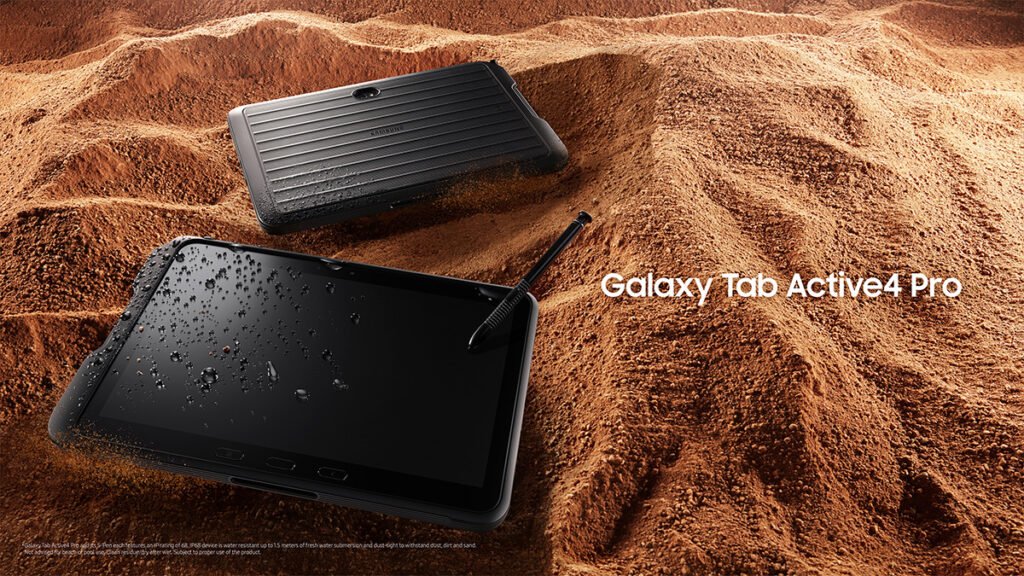 Galaxy Tab Active4 Pro, una tableta duradera