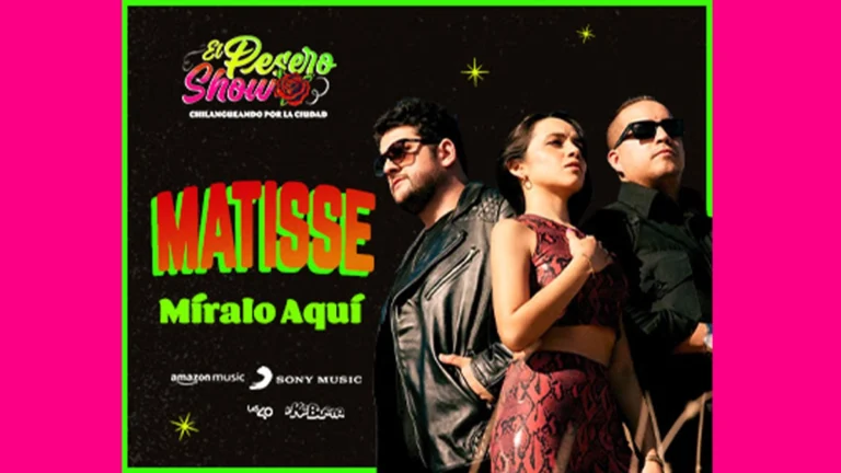 Disfruta de la sesión de Matisse en el “Pesero Show”
