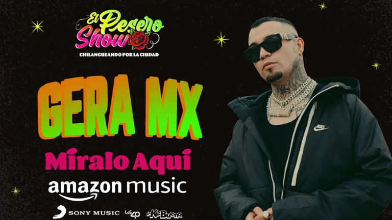 Gera MX, estrella del séptimo capítulo de Pesero Show