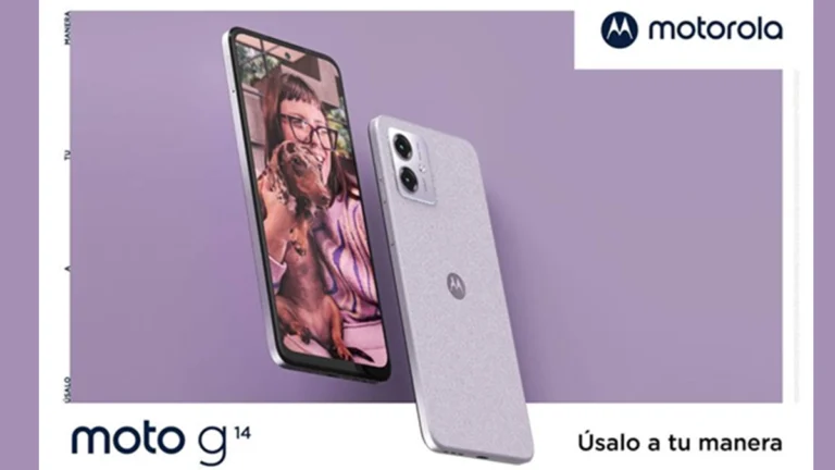 Motorola lanza el moto g14 pantalla Full HD+