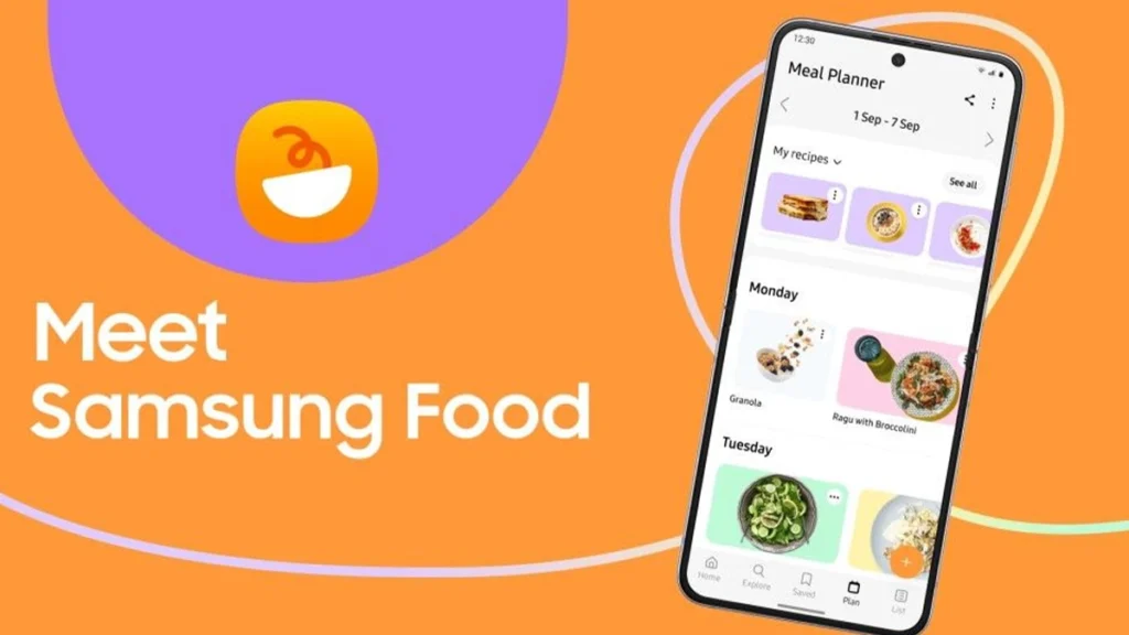 Samsung Food la IA en recetas