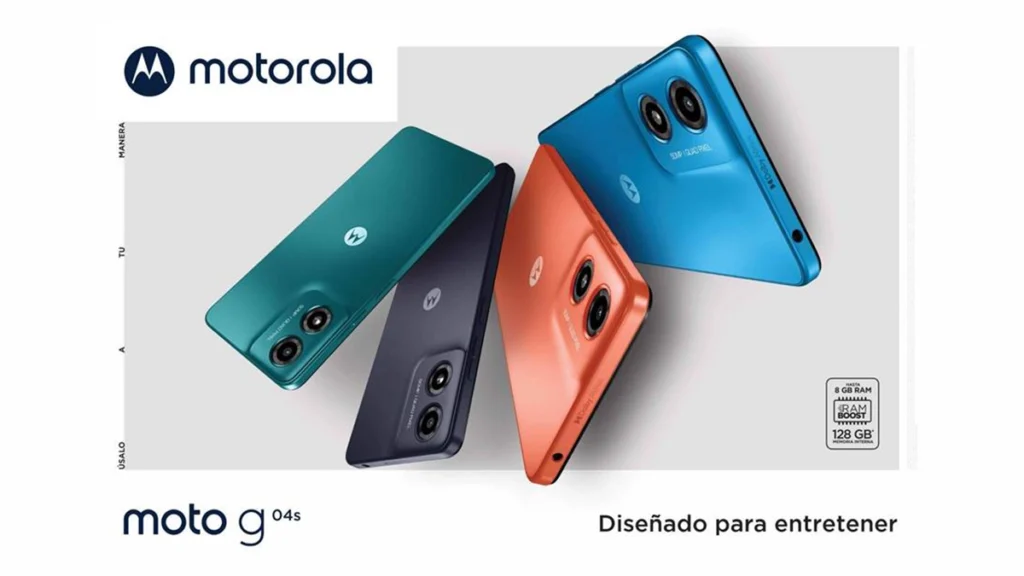 Moto g04s llega a México con cámara IA