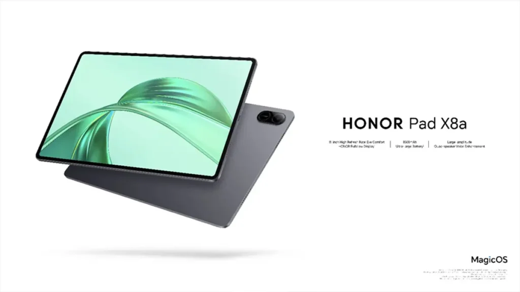 HONOR Pad X8a: pantalla y audio