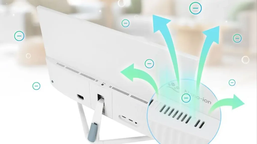 Elimina 90 % del polvo con ASUS VU Air Ionizer 1 Elimina 90 % del polvo con ASUS