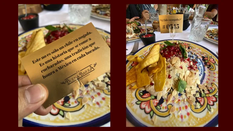 ¡El Chile en Nogada que conquista Polanco! El Chile en Nogada que conquista Polanco