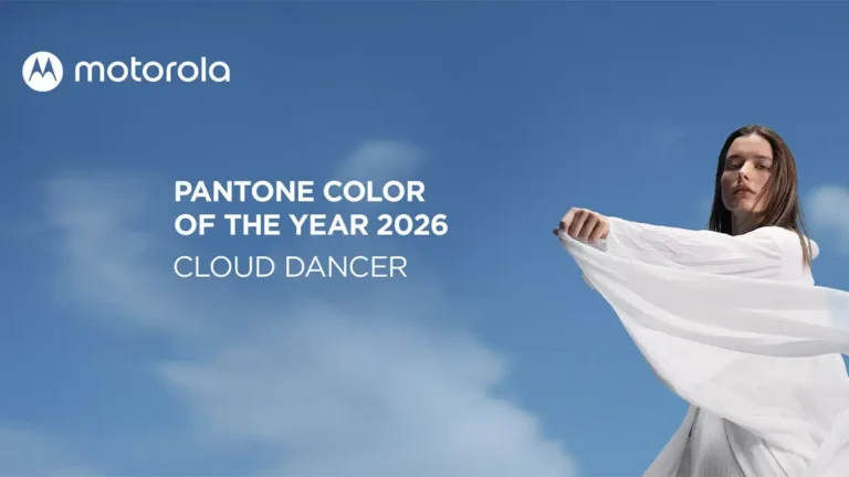 Motorola, Pantone y Swarovski redefinen la calma digital