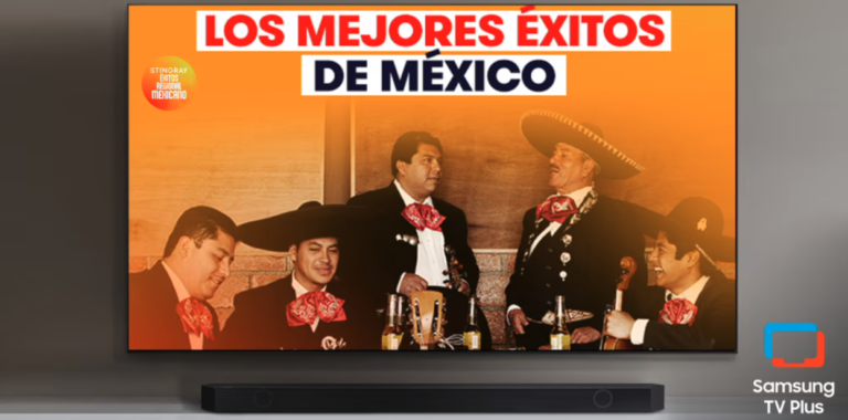 Samsung TV Plus lanza canales de Stingray en México
