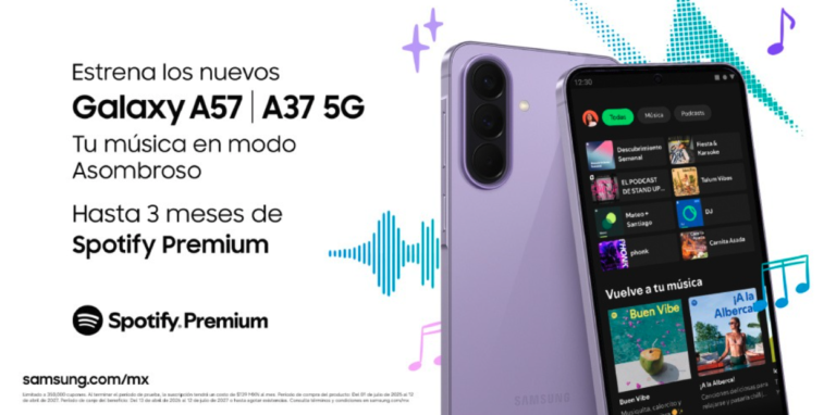 Samsung regala hasta 3 meses de Spotify Premium con los nuevos Galaxy A