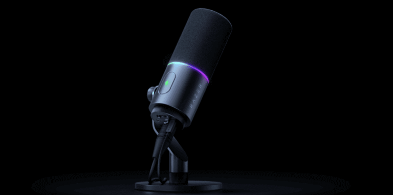 Así es el nuevo micrófono Seiren V3 Pro de Razer