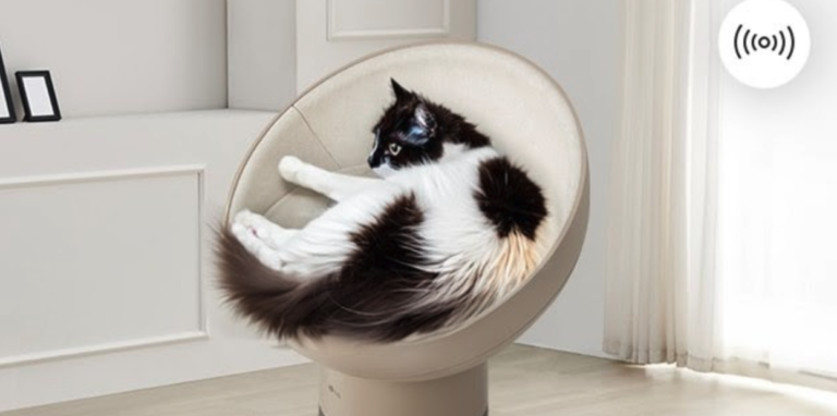 LG AeroCat elimina 99.9 % alérgenos felinos en casa