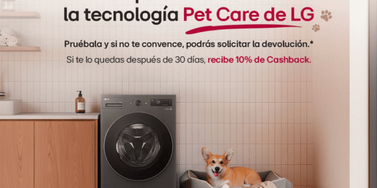 En el Día del Perro, LG estrena línea Pet Care