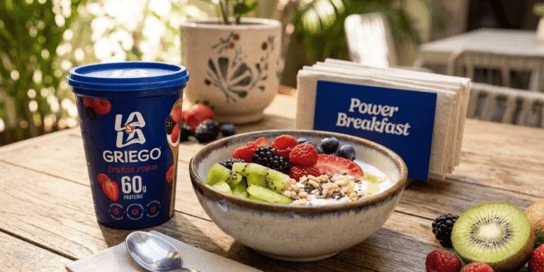 Lala Griego apuesta por el equilibrio en la alimentación diaria Lala Griego apuesta por el equilibrio en la alimentación diaria