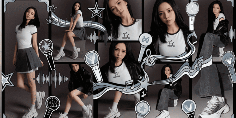 Karina de aespa estrena Run Star Crush con Converse